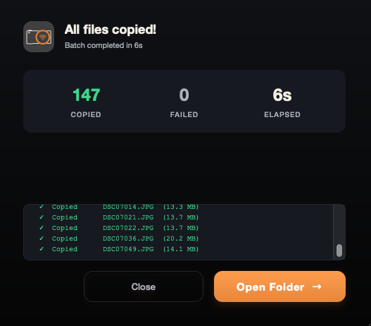 macOS Companion App Interface